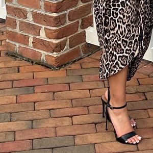 Steve Madden Strappy Black Sandals